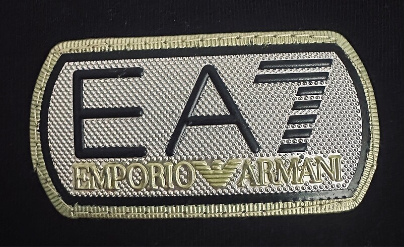 l Beden siyah Renk Emporio Armani EA7 Orjinal Sıfır Tişört