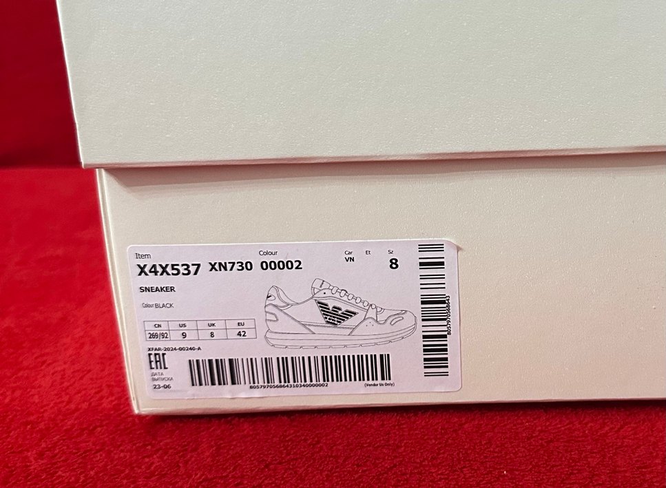 Emporio Armani Orjinal Sıfır Ayakkabı - Görsel 4