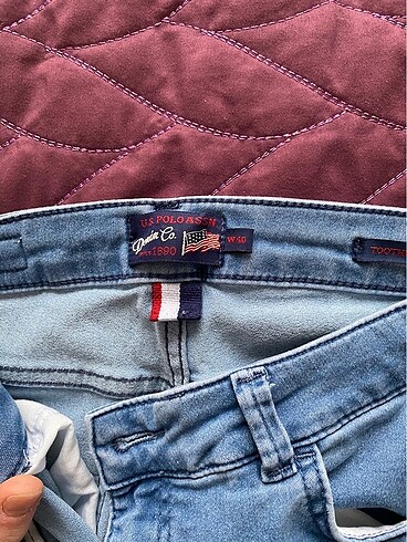 U.S Polo Assn. Dar paça kot pantolon