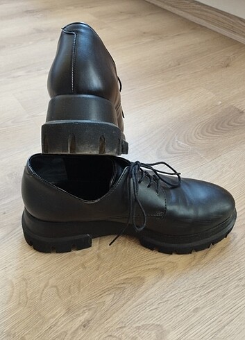 39 Beden Nine West Helle Oxford Okul Ayakkabısı/Loafer