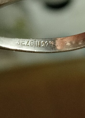 Diğer 925 Ayar Çiçekli-Uğur Böcekli Otantik Gümüş Yüzük