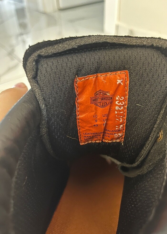 Harley Davidson Erkek Bot - Görsel 5