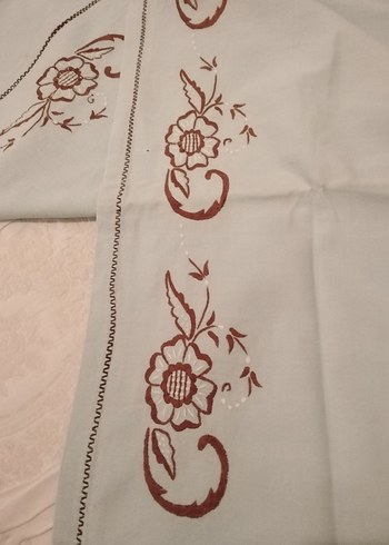 Sarma elişi nakışlı örtü - Görsel 4