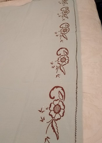 Sarma elişi nakışlı örtü - Görsel 3