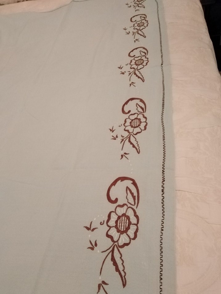 Sarma elişi nakışlı örtü - Görsel 3