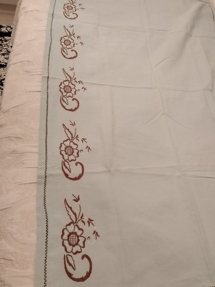 Sarma elişi nakışlı örtü - Görsel 5