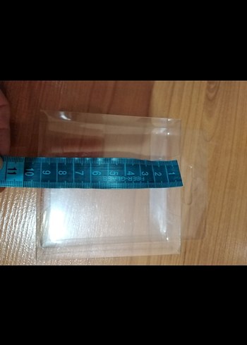 200 adet Asetat şeffaf hediyelik kutu - Görsel 5