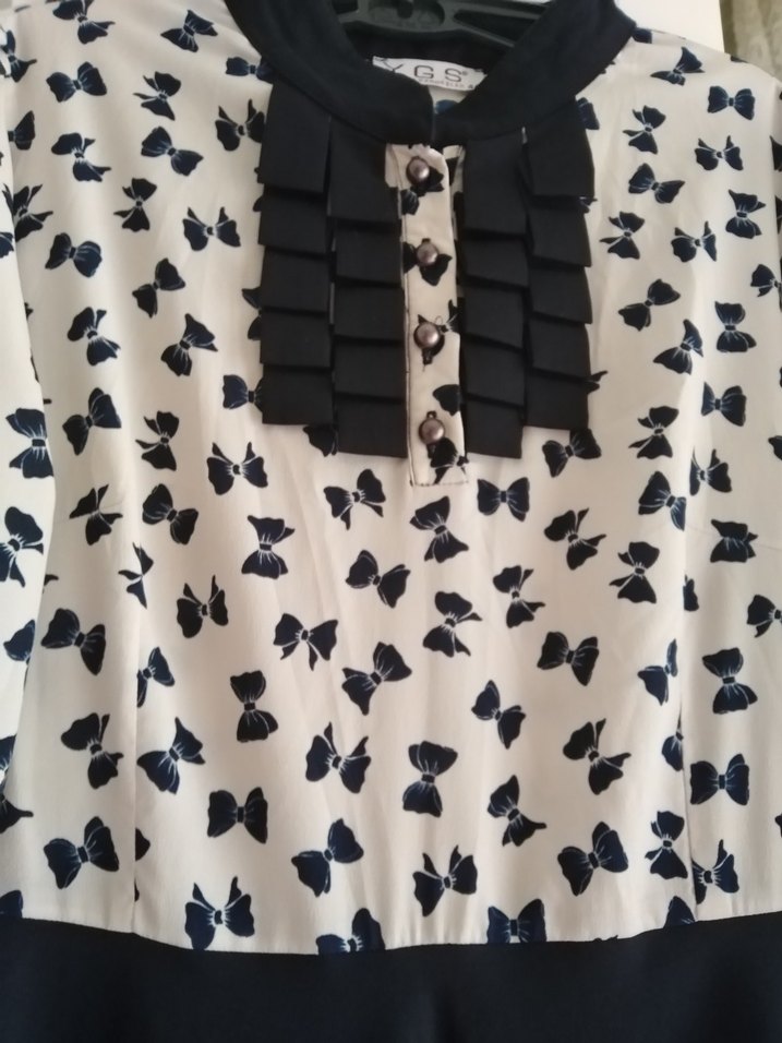 Pilise Detaylı Uzun Kollu Kadın Elbise - Görsel 3