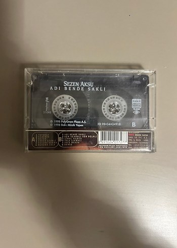 Sezen Aksu - Adı Bende Saklı Kaset - Görsel 3