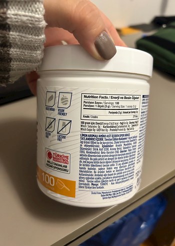 Az Kullanılmış Whey Protein + Kreatin Set (Orijinal) - Görsel 7