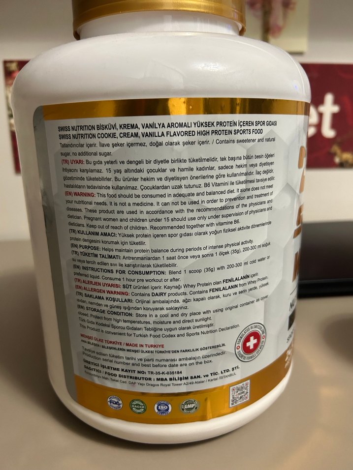 Az Kullanılmış Whey Protein + Kreatin Set (Orijinal) - Görsel 5