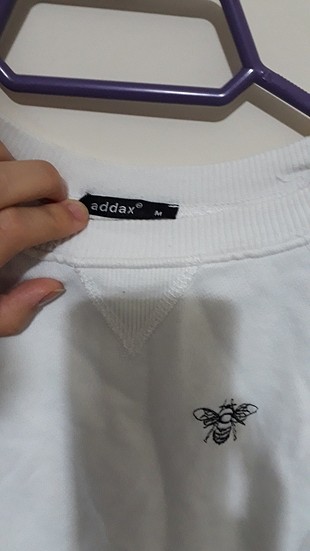 Addax Beyaz sweatshirt 