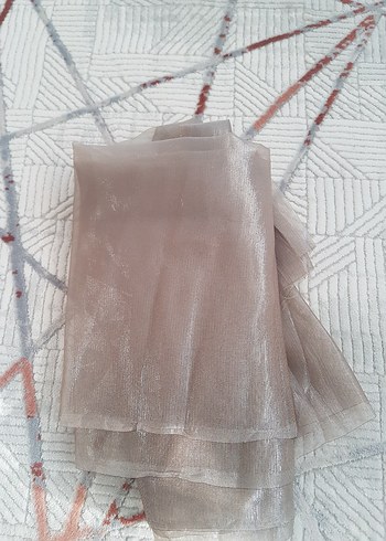 3 adet perde tulu ve fonu - Görsel 4