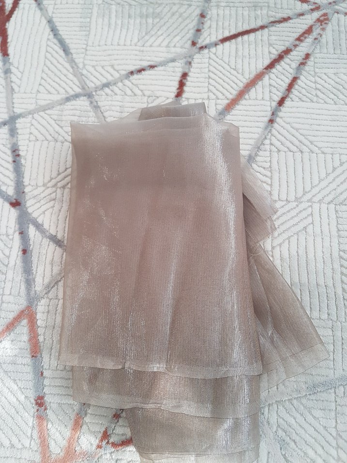 3 adet perde tulu ve fonu - Görsel 4