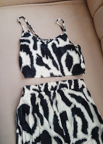 siyah askılı dokuma takim - Görsel 7