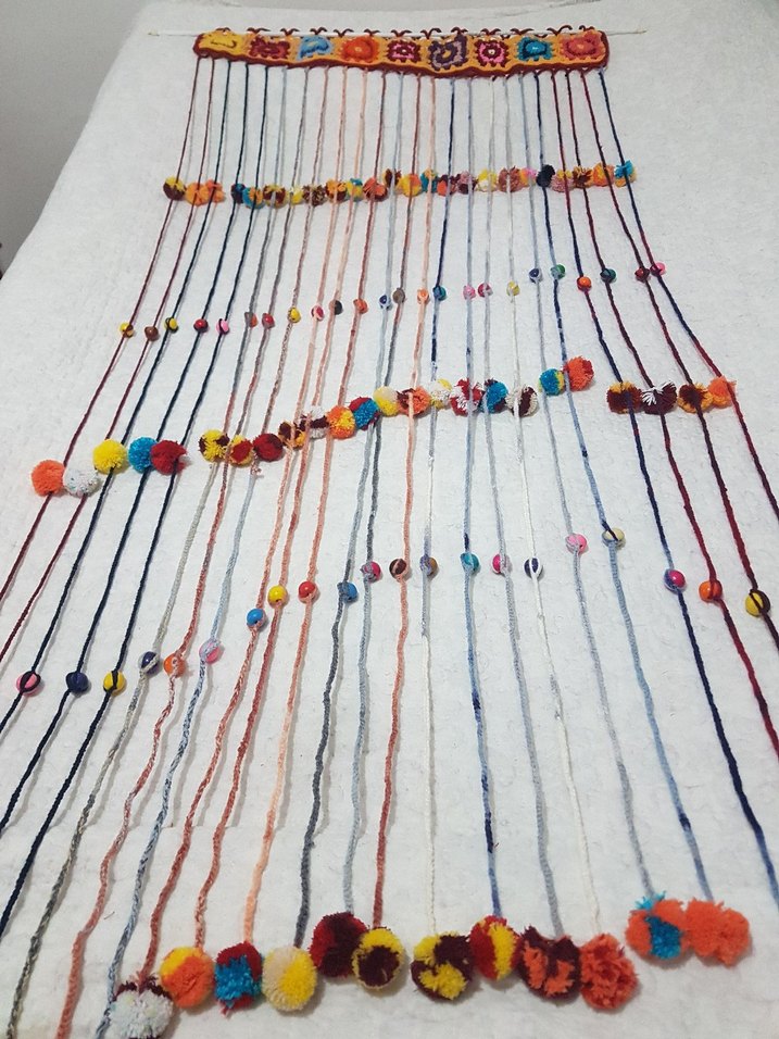 Renkli Bohem El Yapımı kapı süsü - Görsel 2