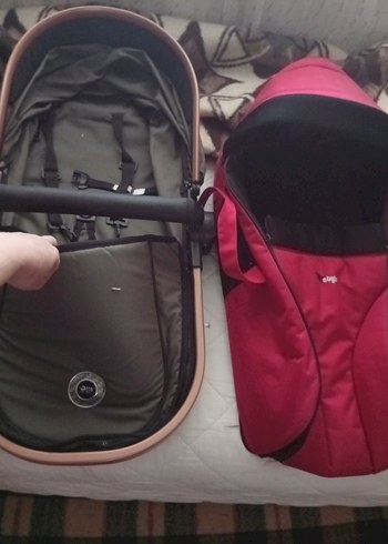 Mavi Baskılı Bebek Çantası - Görsel 2