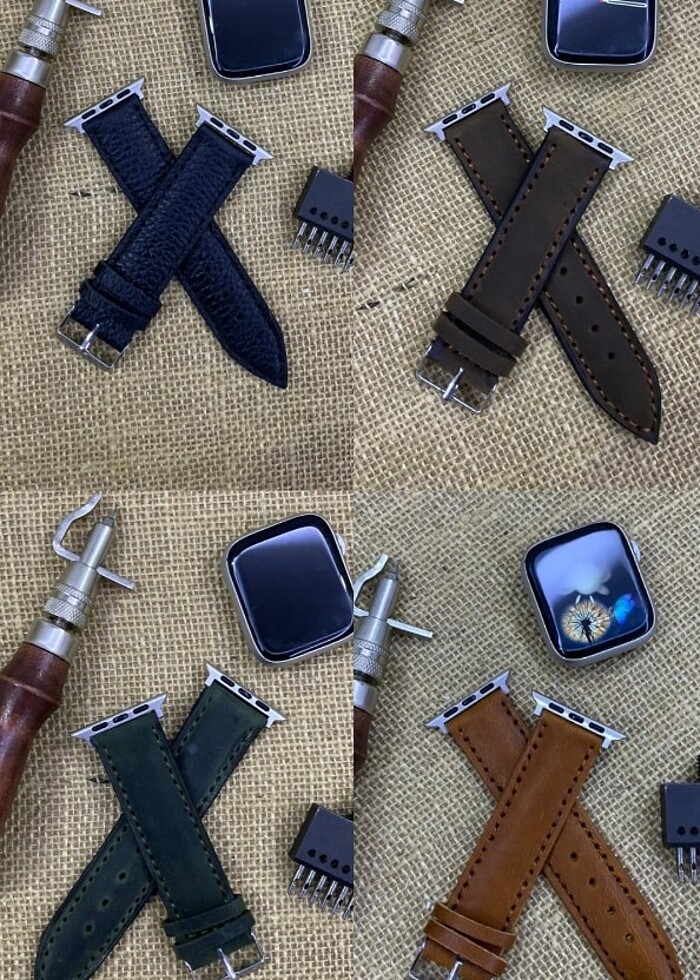 APPLE WATCH DERİ SAAT KORDONU  - Görsel 2