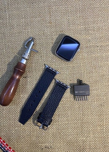 APPLE WATCH DERİ SAAT KORDONU  - Görsel 3