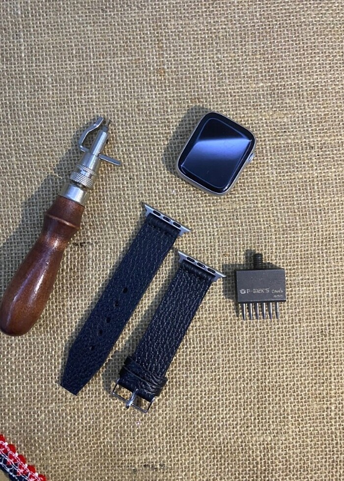 APPLE WATCH DERİ SAAT KORDONU  - Görsel 3