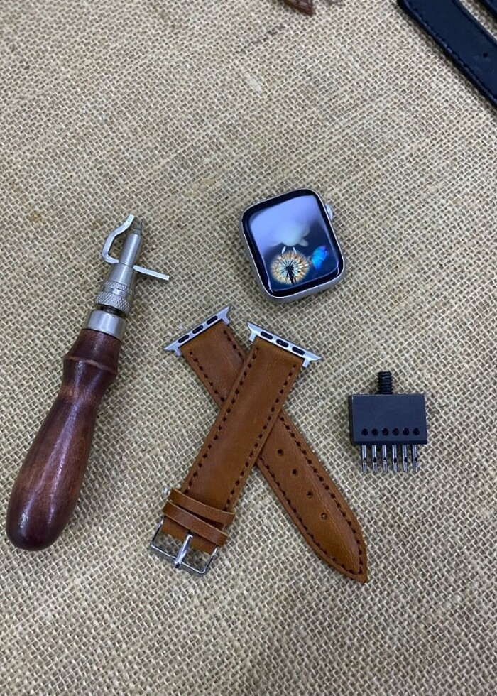 APPLE WATCH DERİ SAAT KORDONU  - Görsel 2