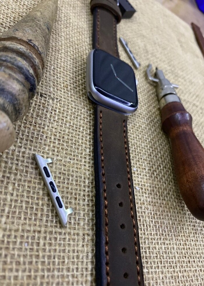 APPLE WATCH DERİ SAAT KORDONU  - Görsel 4