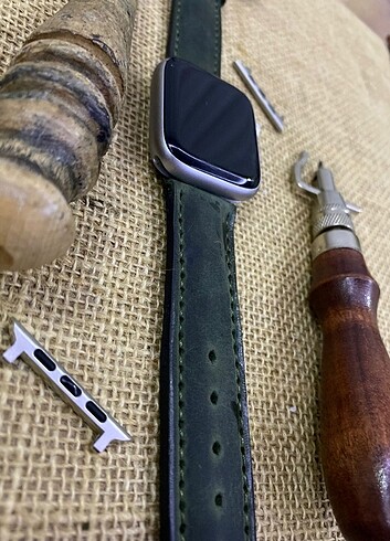 APLEE WATCH DERİ SAAT KORDONU  - Görsel 3