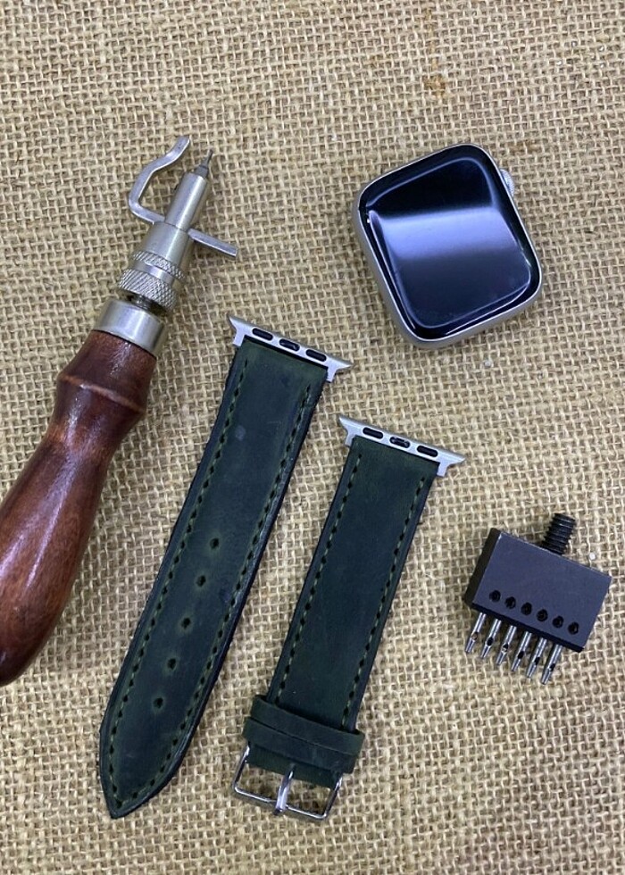 APLEE WATCH DERİ SAAT KORDONU  - Görsel 2