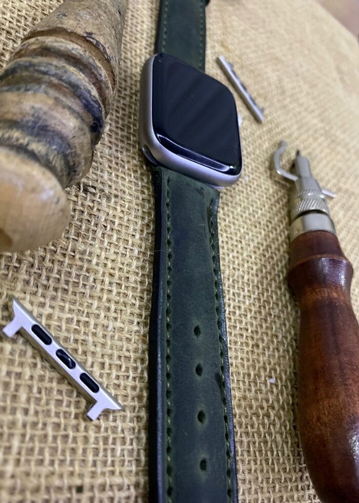 APLEE WATCH DERİ SAAT KORDONU  - Görsel 3