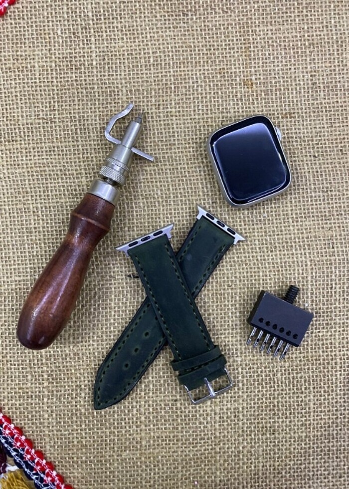 APLEE WATCH DERİ SAAT KORDONU  - Görsel 4