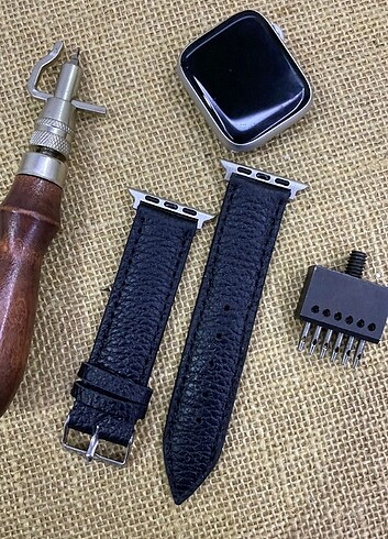 APPLE WATCH DERİ SAAT KORDONU  - Görsel 3