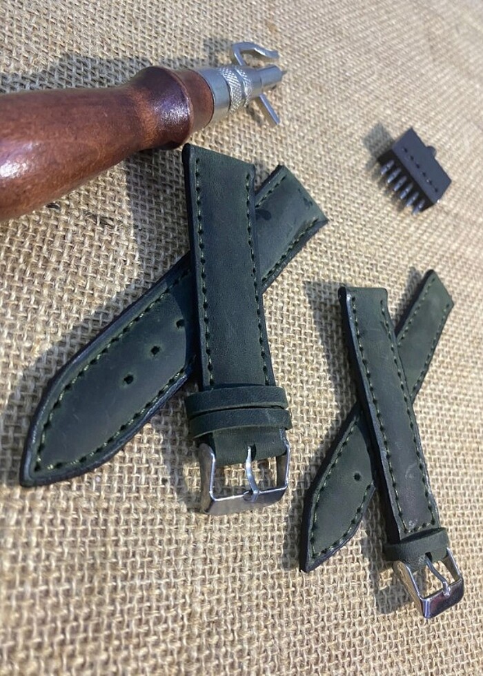 DERİ SAAT KORDONU - Görsel 2