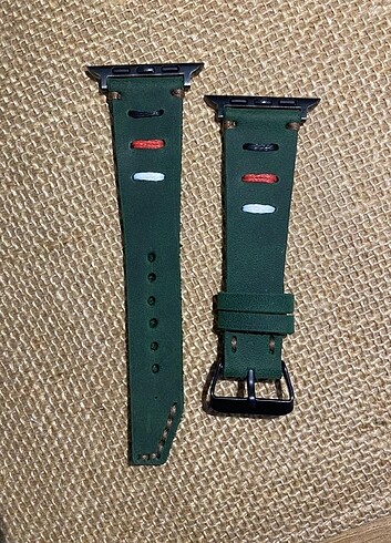 APPLE WATCH DERİ SAAT KORDONU  - Görsel 2