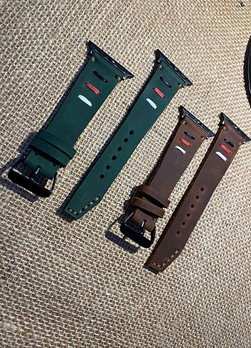 APPLE WATCH DERİ SAAT KORDONU  - Görsel 4