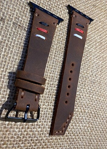 APPLE WATCH DERİ SAAT KORDONU  - Görsel 7