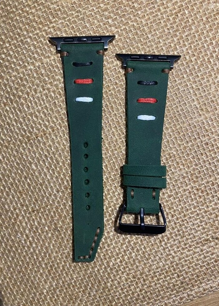 APPLE WATCH DERİ SAAT KORDONU  - Görsel 2