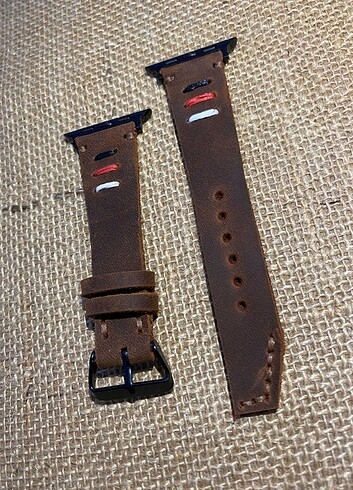 APPLE WATCH DERİ SAAT KORDONU  - Görsel 7