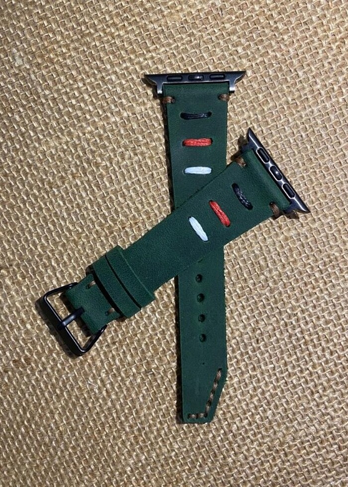 APPLE WATCH DERİ SAAT KORDONU  - Görsel 2