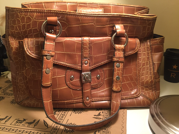 universal Beden Nine West Kahverengi Kol Çantası