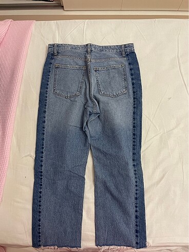 38 Beden mavi Renk Mavi jean