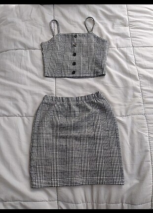 Crop etek takım