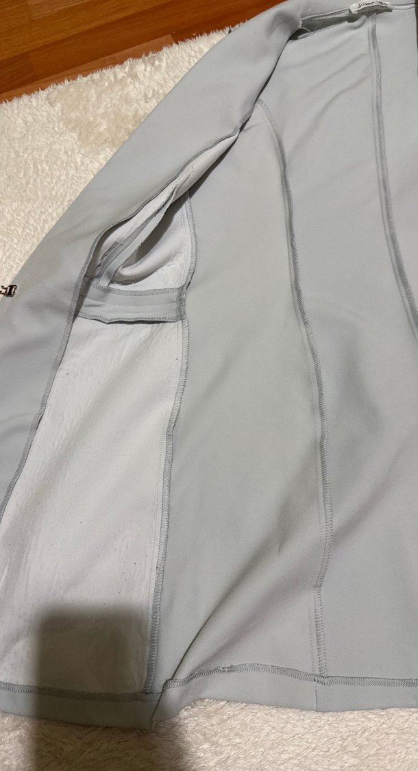 Gri Midi Kolsuz Ceket Yelek - Görsel 3