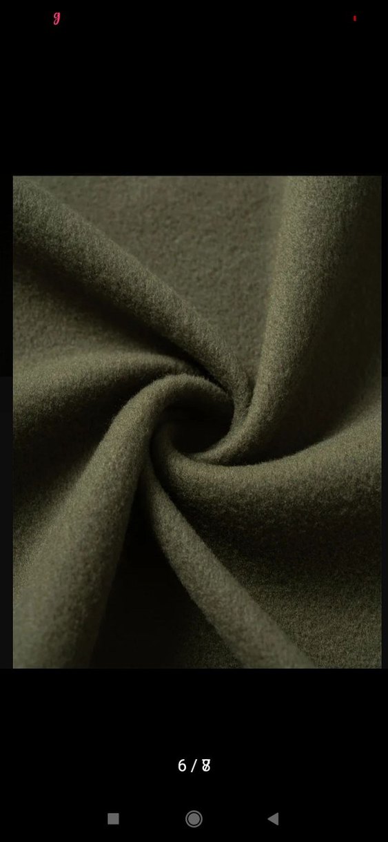 Haki Fermuarlı Polar Sweatshirt - Görsel 2