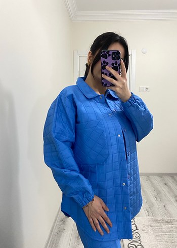 Mavi Kadın Denim Midi Takım - Görsel 11