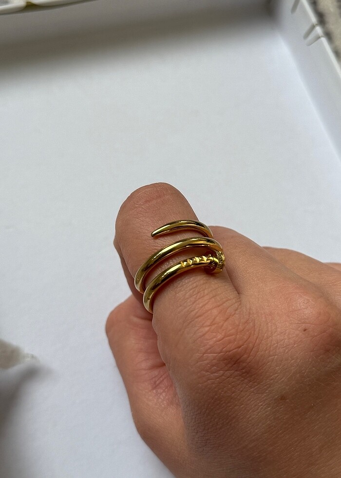 Çivi çelik yüzük - Görsel 5