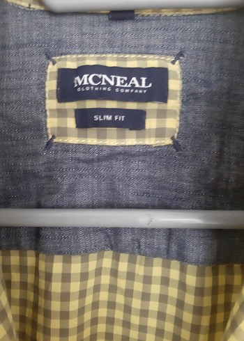 Erkek Sarı Kareli Uzun Kollu Gömlek - Görsel 2