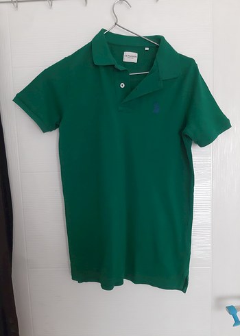 Erkek cocuk Yeşil Polo Tişört Kısa Kollu - Görsel 4