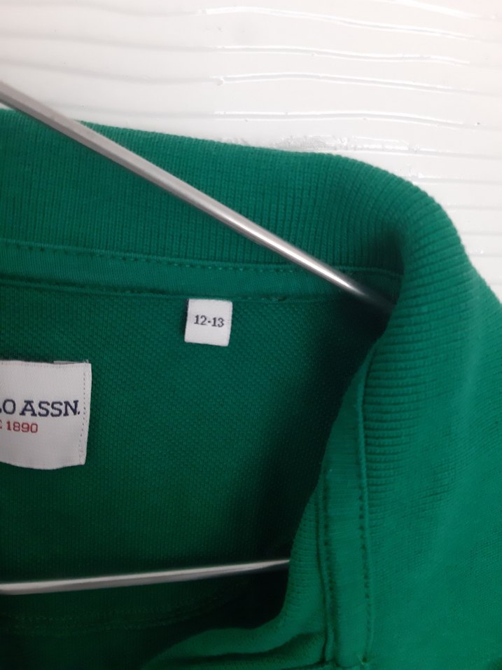 Erkek cocuk Yeşil Polo Tişört Kısa Kollu - Görsel 2