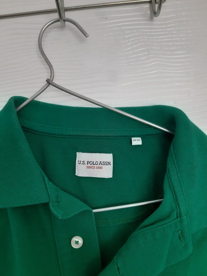 Erkek cocuk Yeşil Polo Tişört Kısa Kollu - Görsel 3