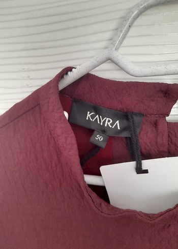 Bordo Nakışlı Kadın Uzun Elbise - Görsel 6